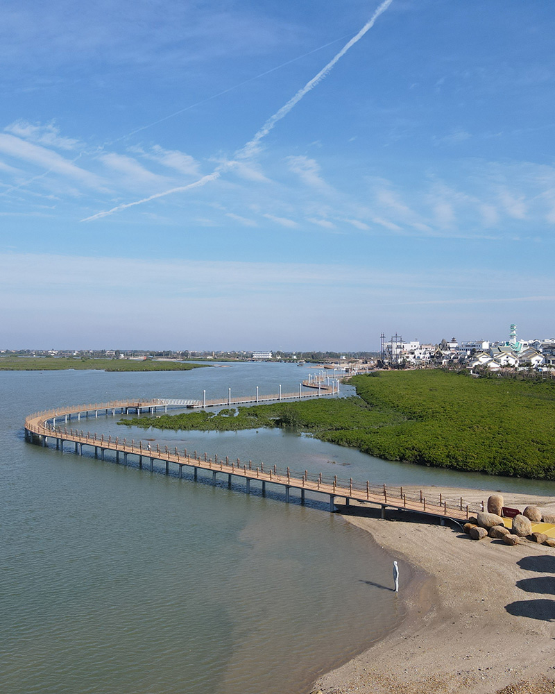 海絲首港紅樹(shù)林水上棧道